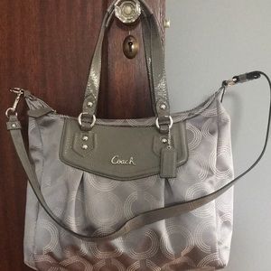 Coach Ashley Dotted OpArt Shoulder bag